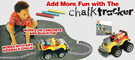 Chalk Tracker Toy Cars