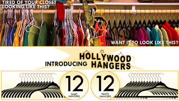 hollywood huggable hangers
